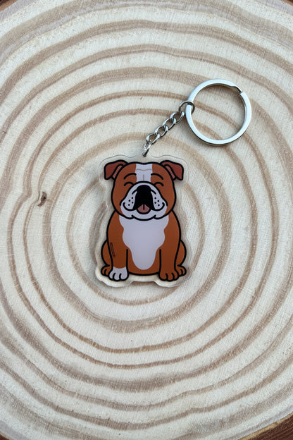 British Bulldog Keyring