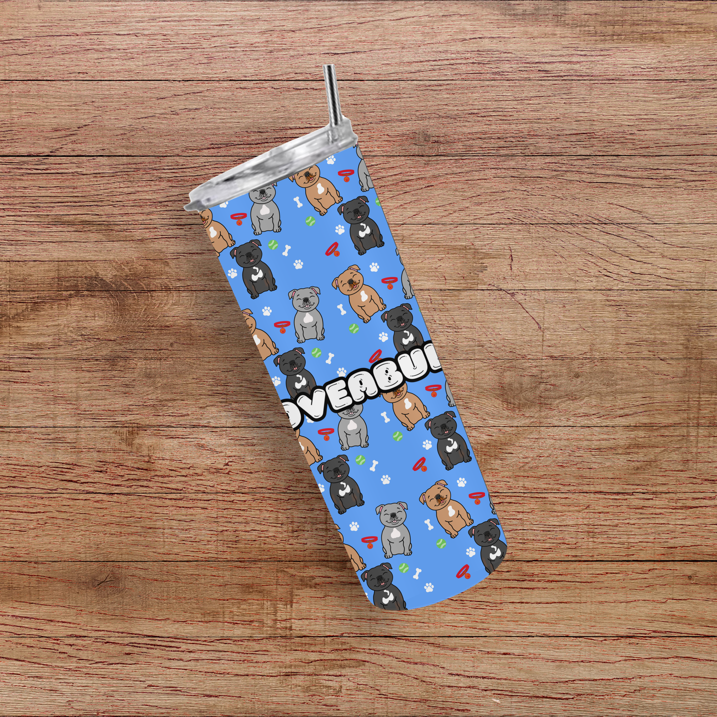 Blue LOVEABULL Tumbler