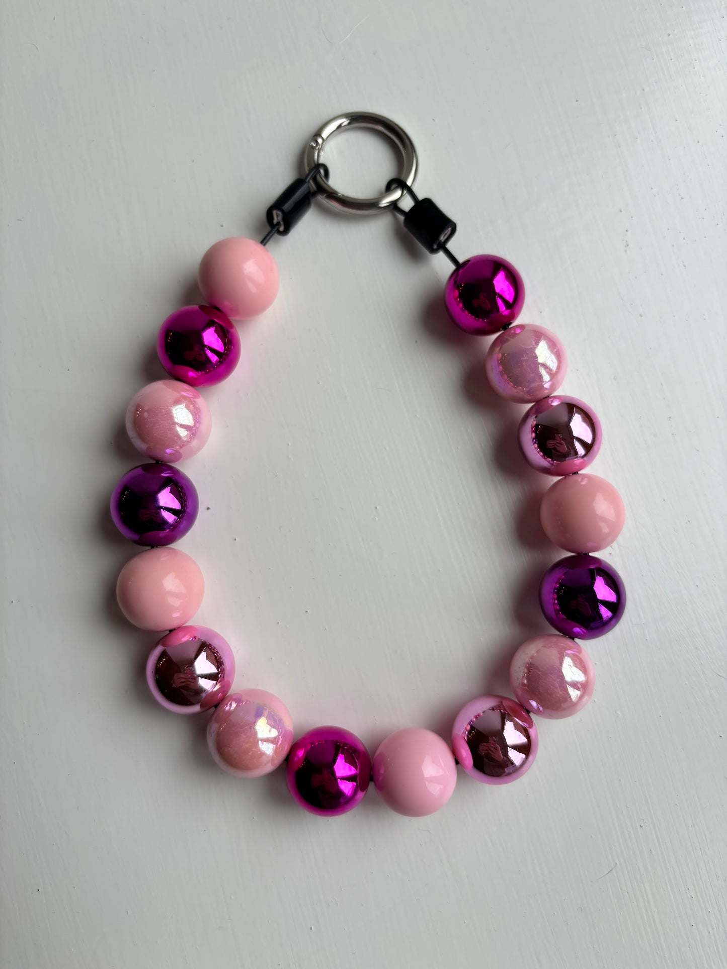 Pink Blush Dog Necklace