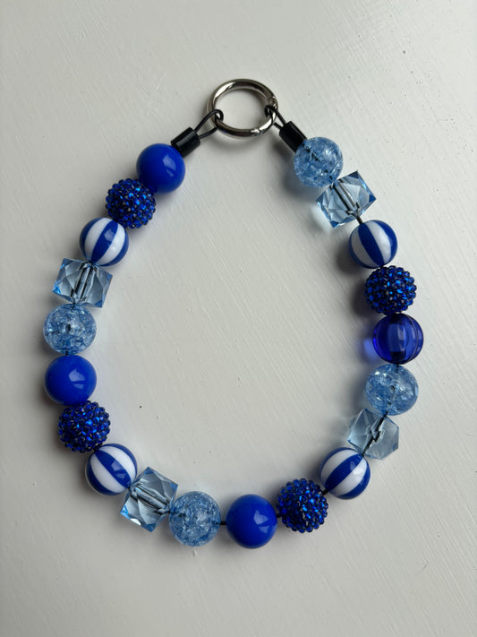 Blue Bliss Dog Necklace