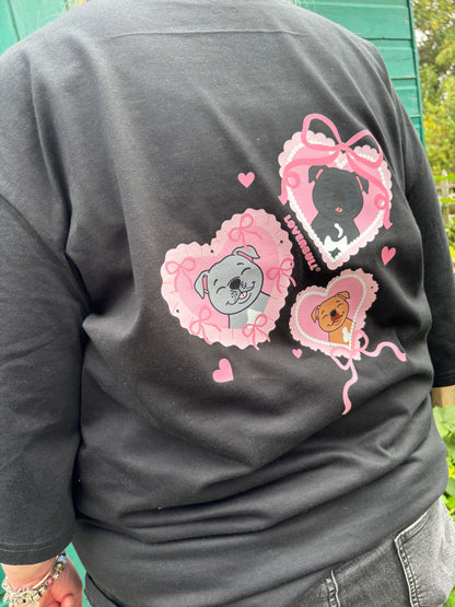 LOVEABULL® Hearts & Bows Tee